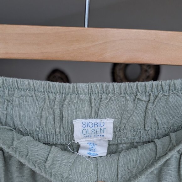 Sigrid Olsen Linen Pants - Picture 2 of 2